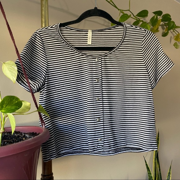 2 for 20 💚 Striped Baby Tee - Picture 1 of 4